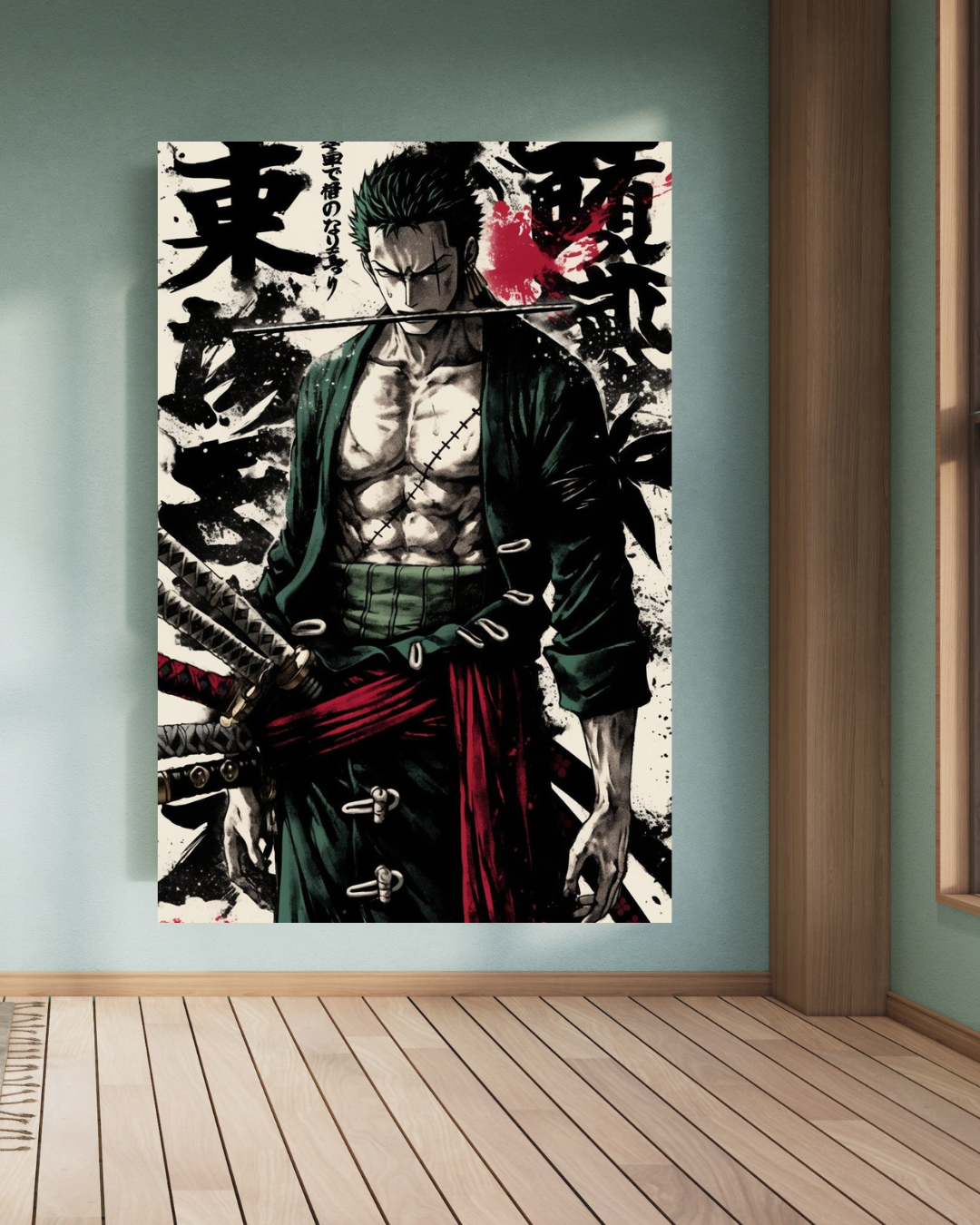 Roronoa Zoro  A4 Size Wallpaper