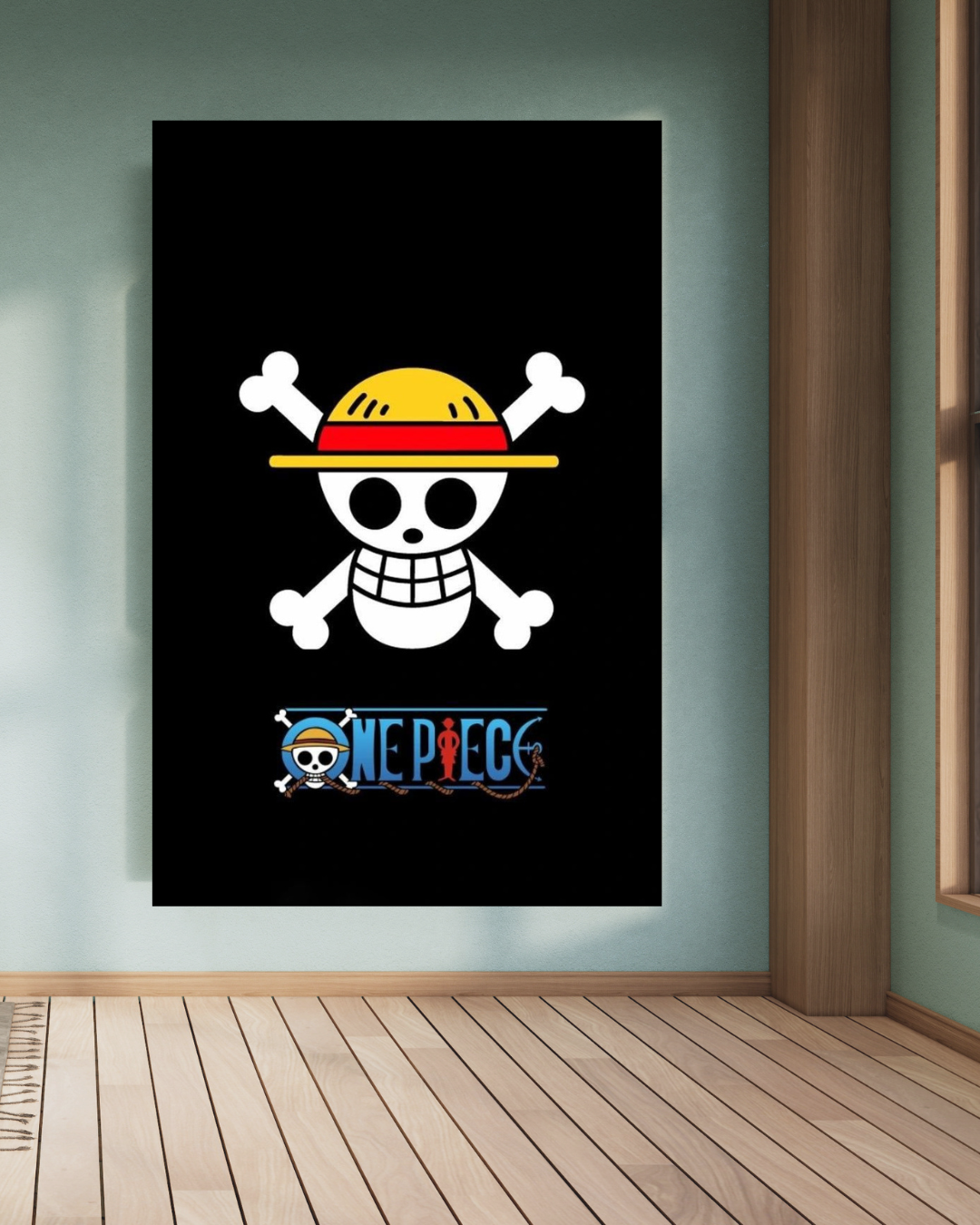 Skeleton One Piece A4 Size Wallpaper