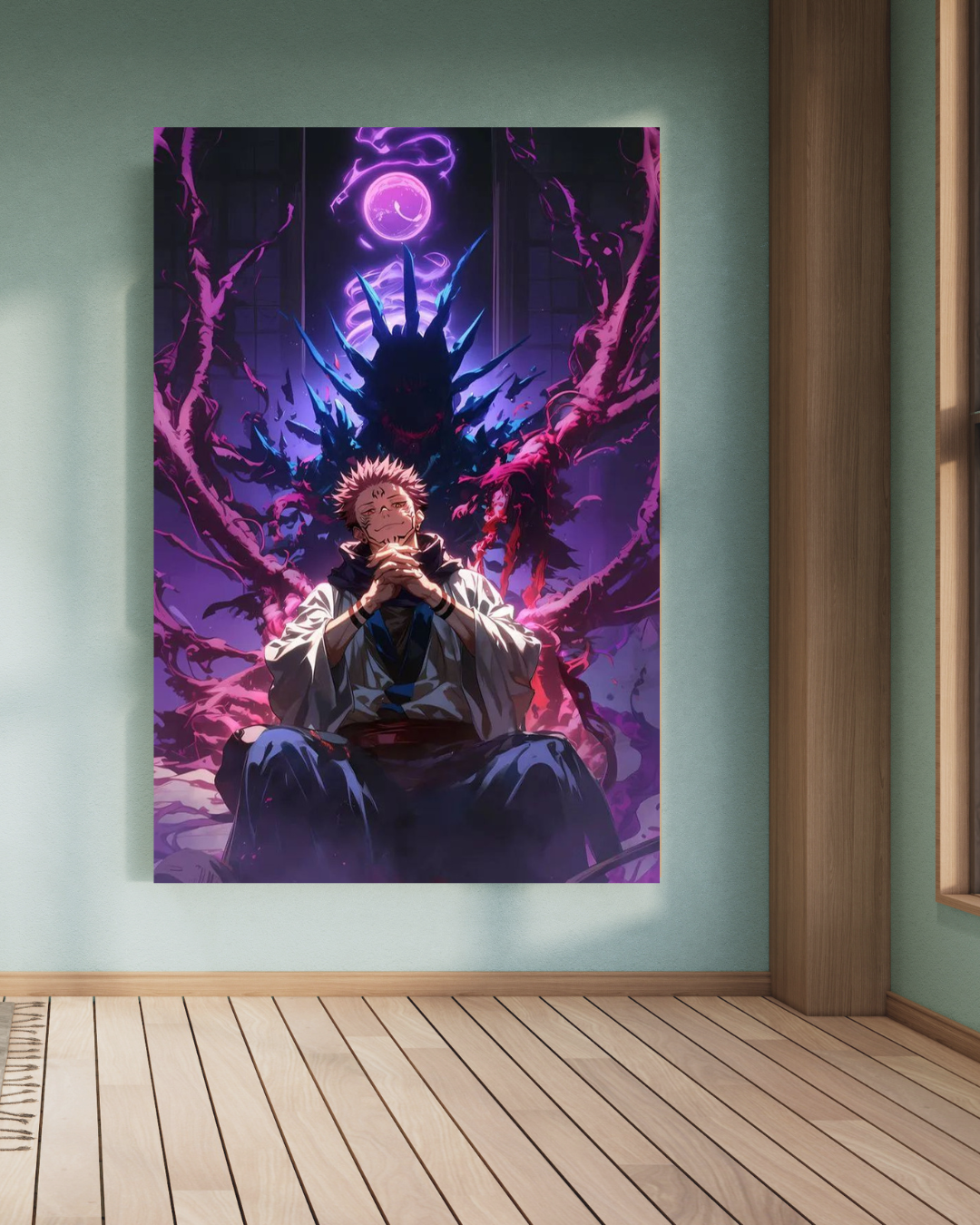 King of Curses: Sukuna's Domain A4 Size Wallpaper