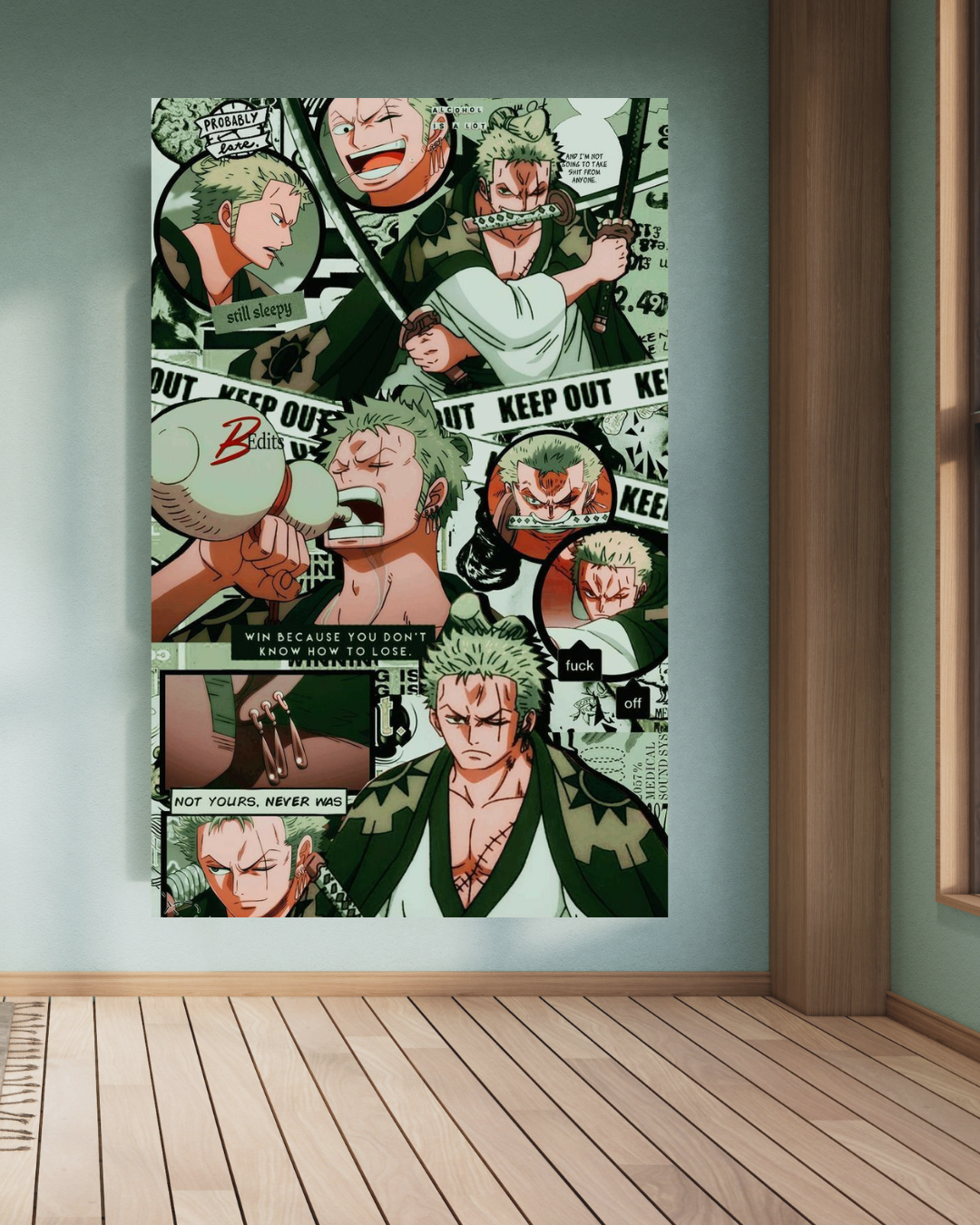 Manga Series One Piece A4 Size Wallpaper