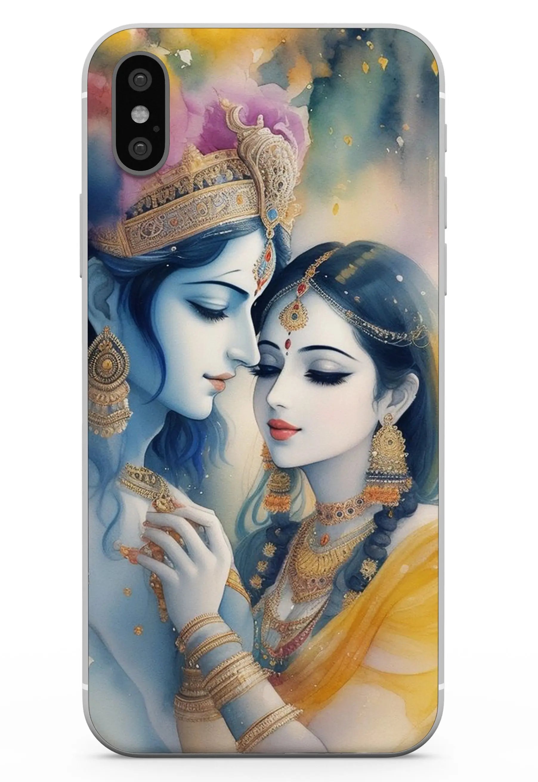 Radhe Krishna Mobile 6D Skin - WrapSnap
