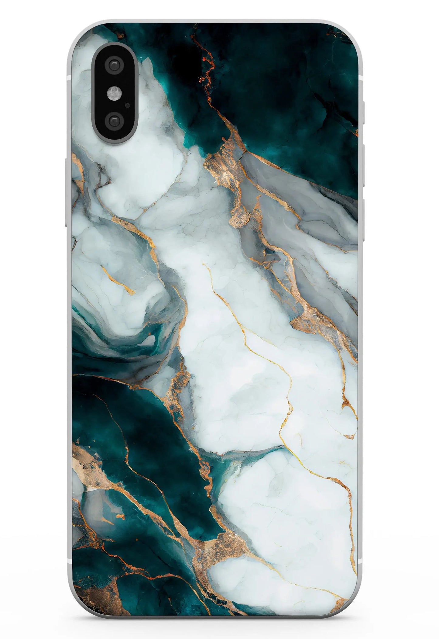 Green Marble Mobile 6D Skin - WrapSnap
