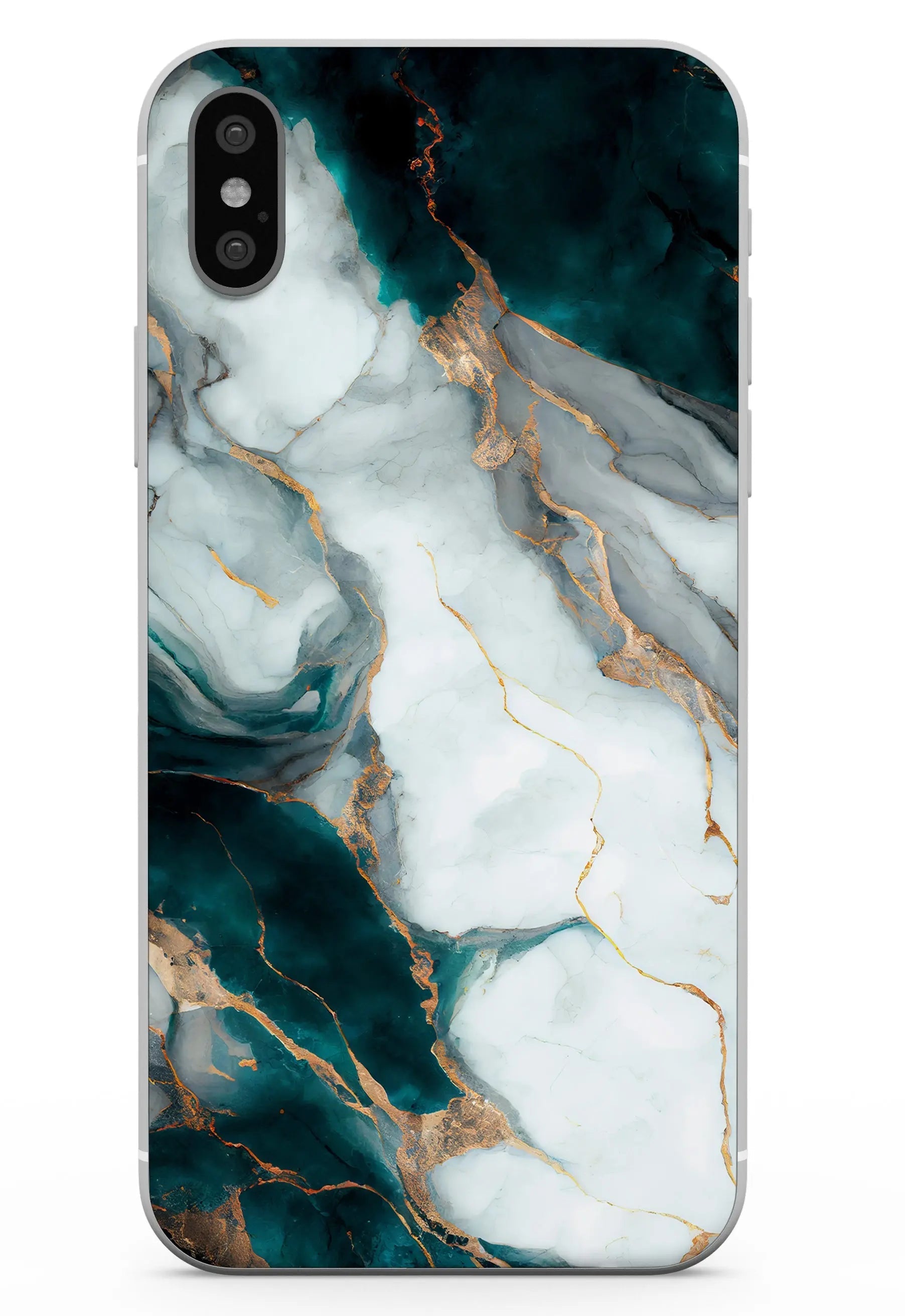 Green Marble Mobile 6D Skin - WrapSnap