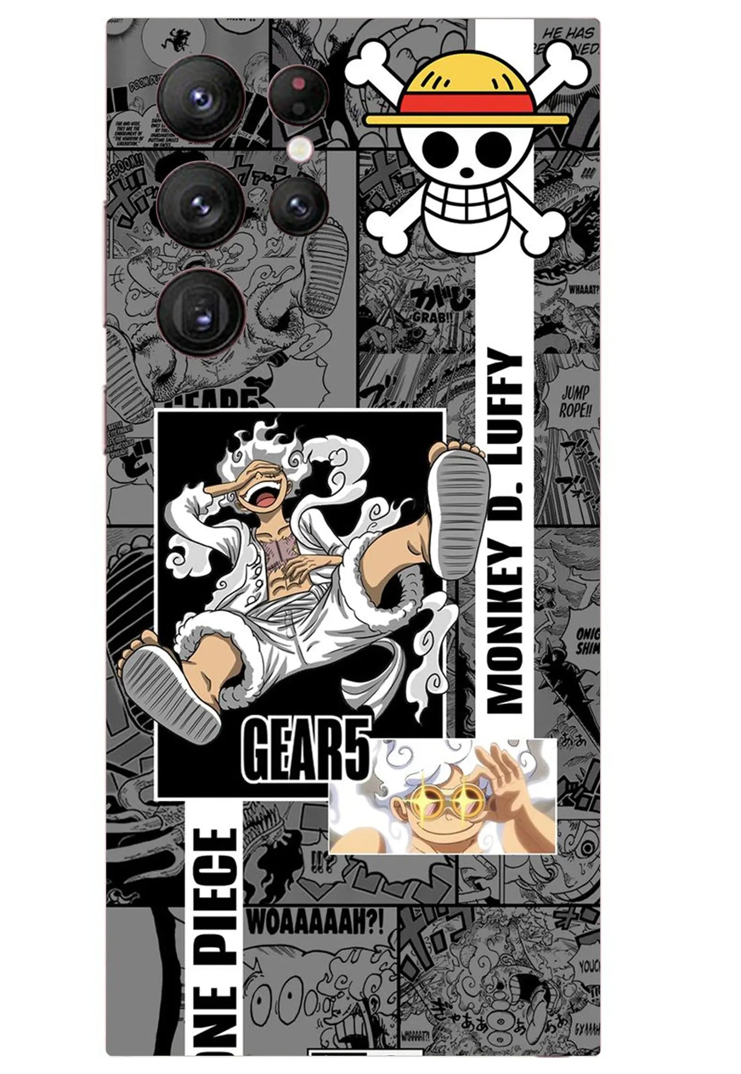 Monkey-D-Luffy #2 Mobile 6D Skin - WrapSnap