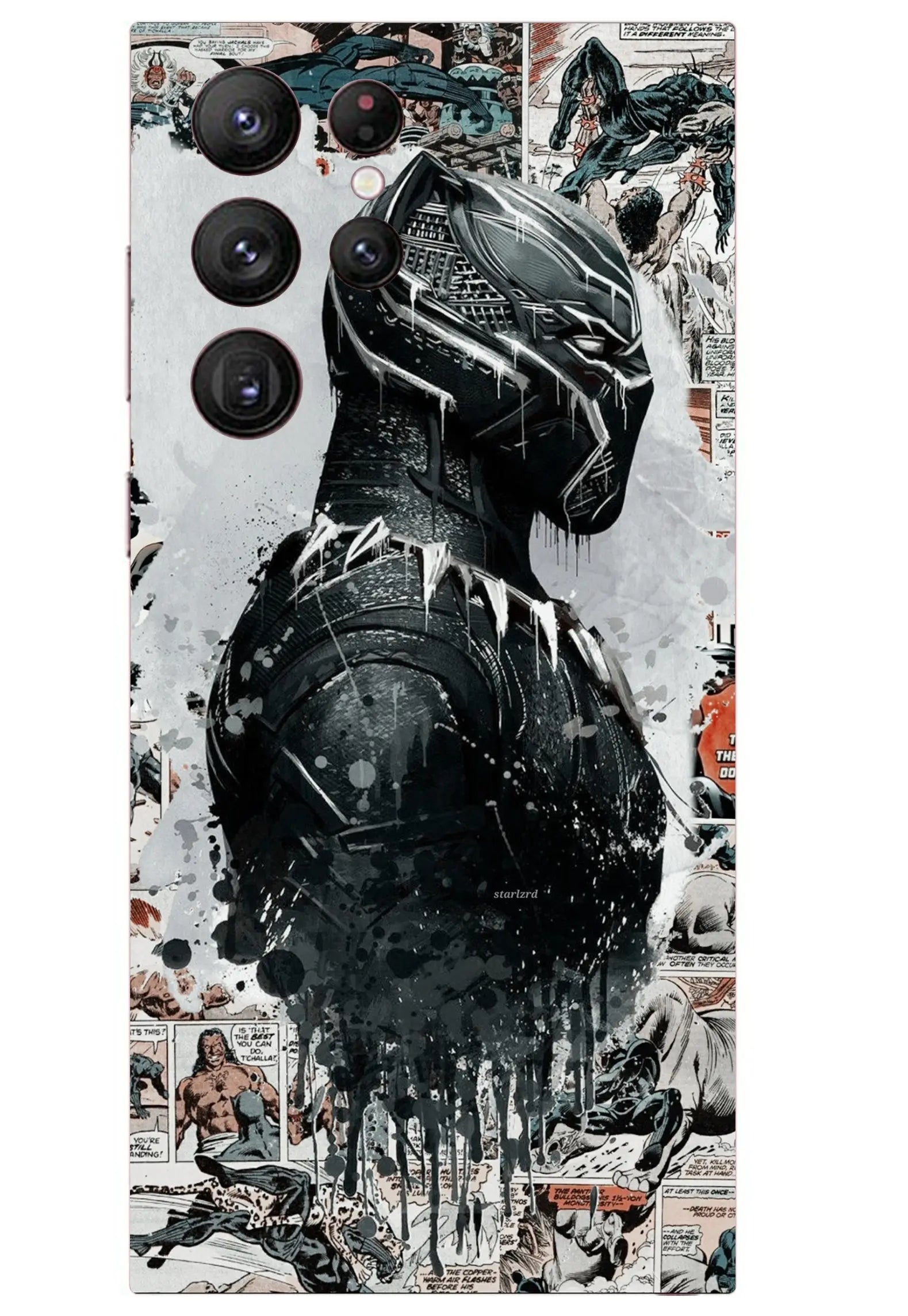 Black Panther Mobile 6D Skin - WrapSnap