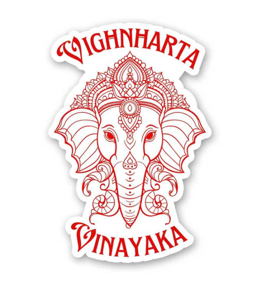 Vighnaharta Vinayaka Sticker – The Remover of Obstacles