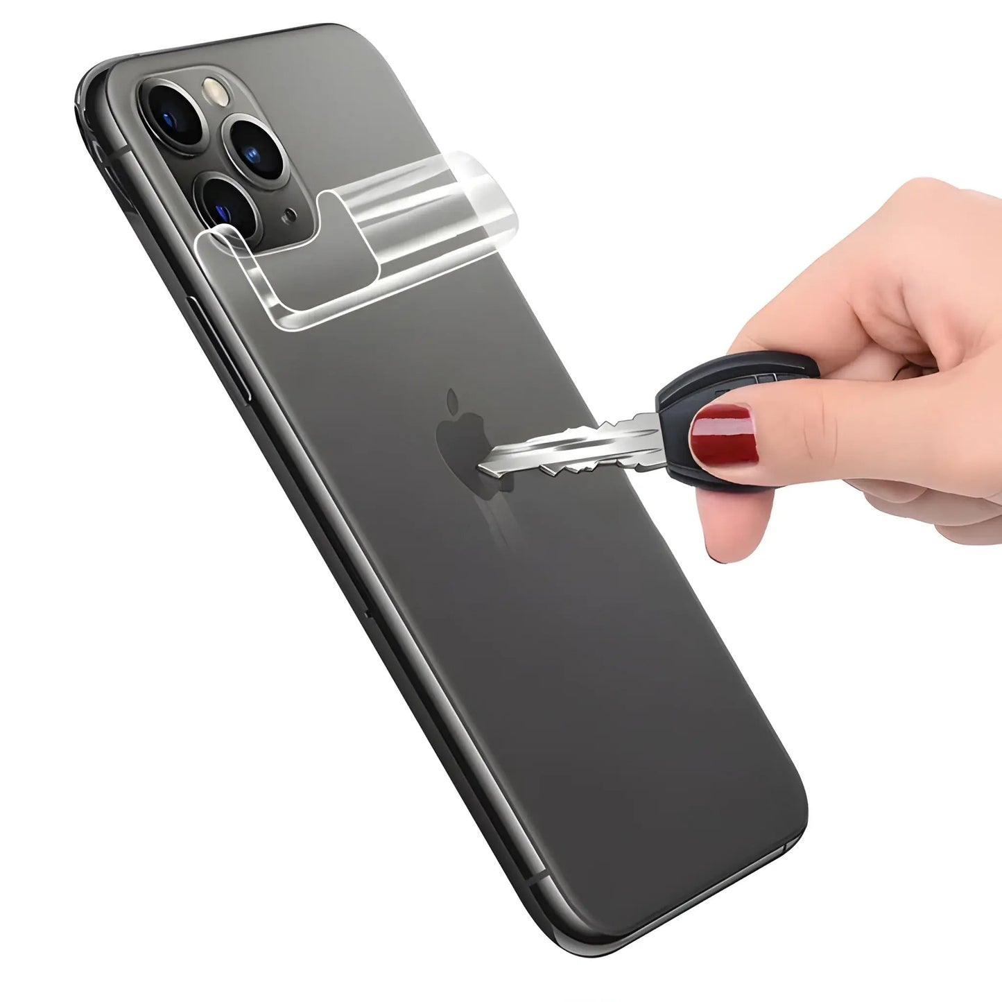 Glossy Back Body Protector - (Installation Kit Included) - WrapSnap