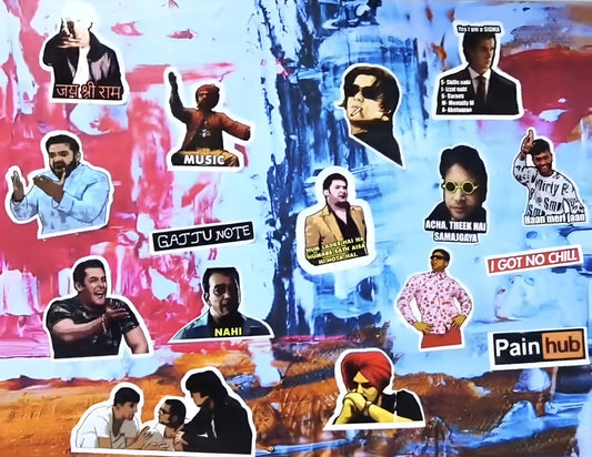 Meme Sticker Pack – Desi Vibes Edition