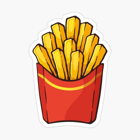 French Fries Sticker 🍟✨