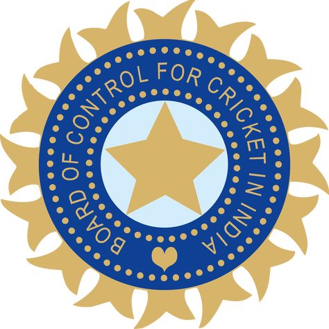 Team India Cricket Emblem Sticker