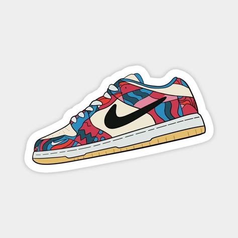 Colorful Sneaker Sticker 🎨👟