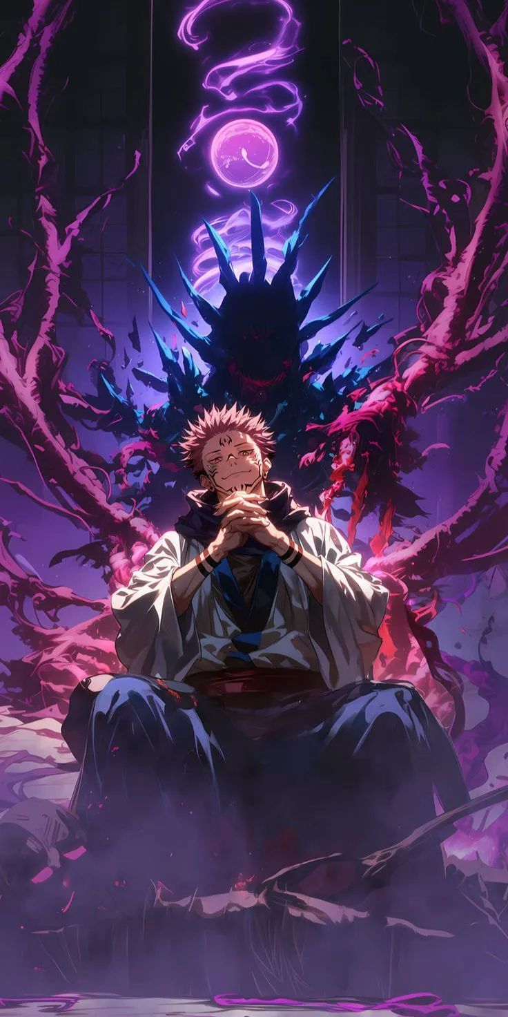 King of Curses: Sukuna's Domain A4 Size Wallpaper