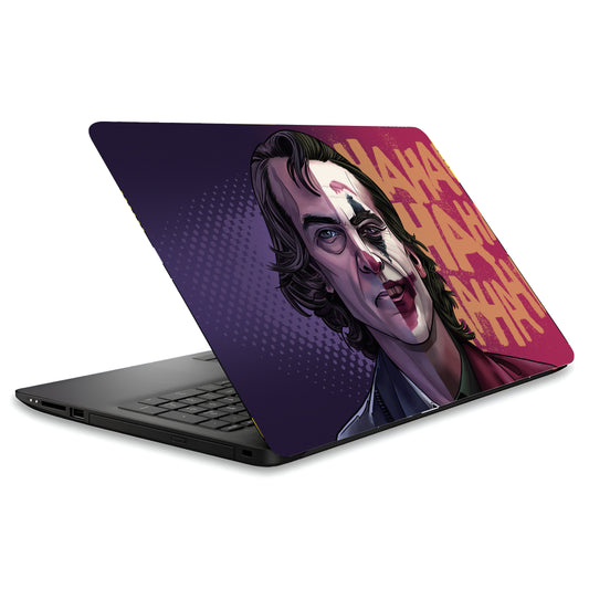 Joker Laughter Laptop Skin – Bold, Dark & Unforgettable 🎭