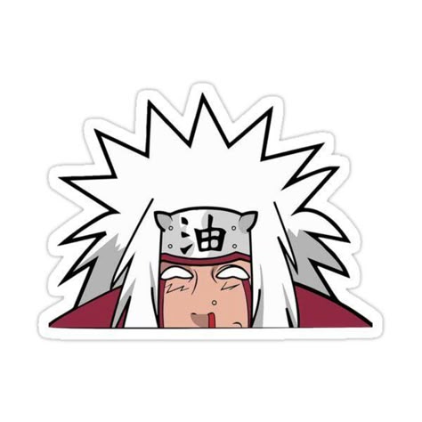 Jiraiya Cartoon Sticker