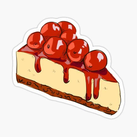 Cherry Cheesecake Sticker 🍒🍰