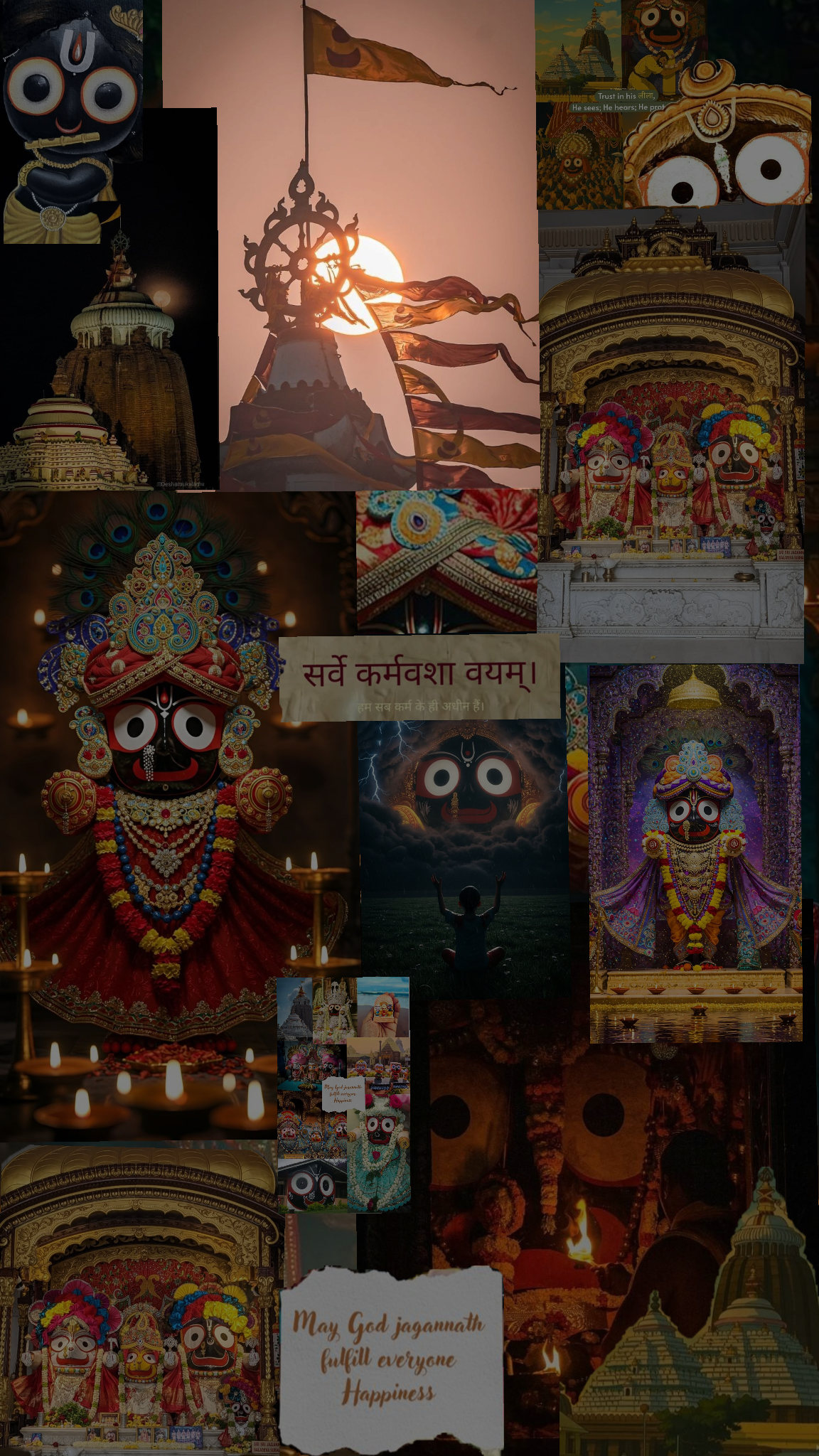 iskon poster A4 Size Wallpaper