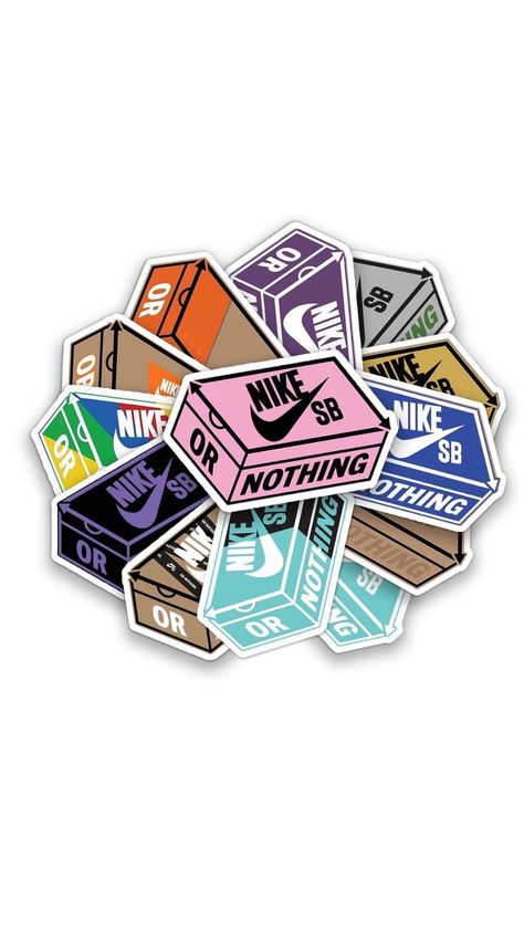"Nike SB or Nothing" Box Sticker Pack