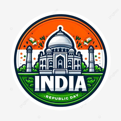 India Republic Day Sticker – Celebrate the Spirit of Freedom!