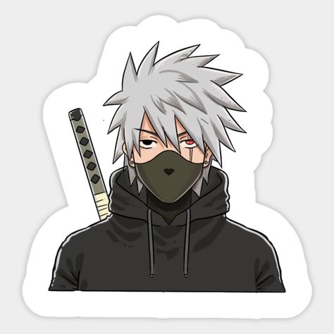 Kakashi Streetwear Cartoon Sticker