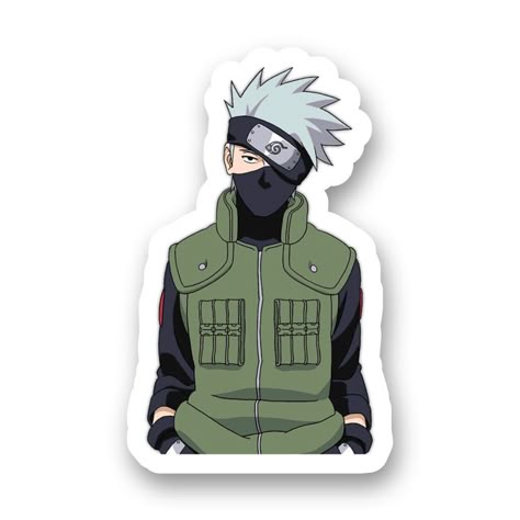 Kakashi Hatake Ninja Cartoon Sticker