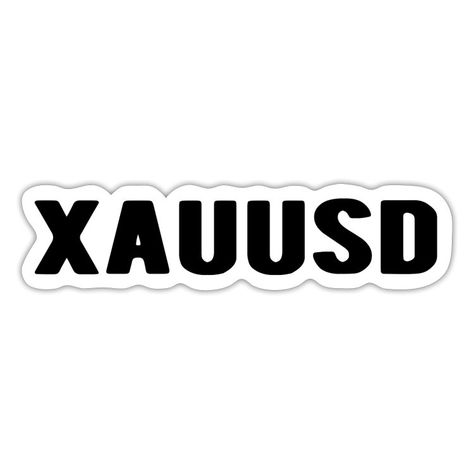 XAUUSD Sticker – Trade the King of Metals