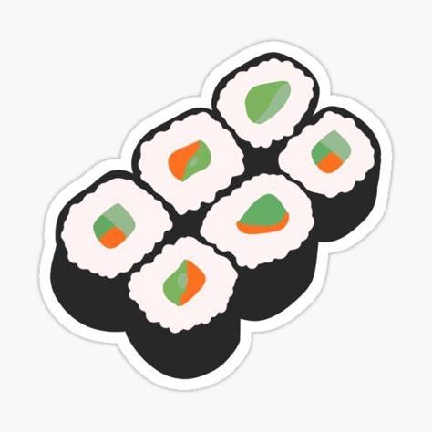 Sushi Roll Sticker 🍣