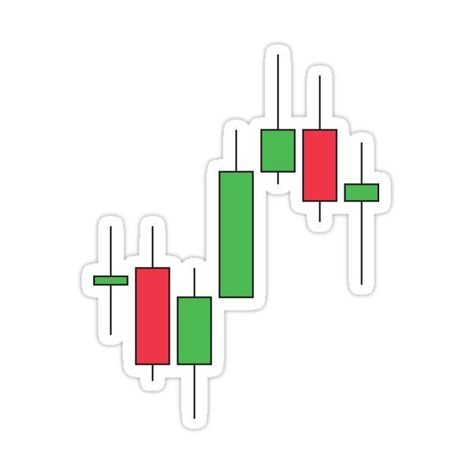 Market Moves – Candlestick Pattern Sticker 📊🔥