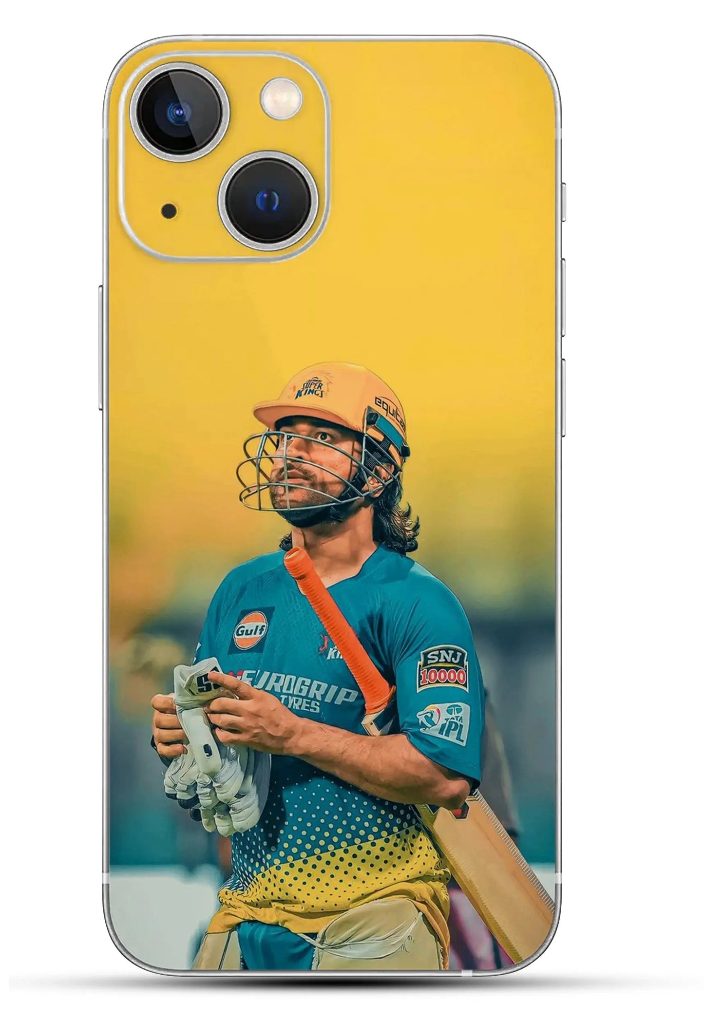 MS DHONI Mobile 6D Skin - WrapSnap