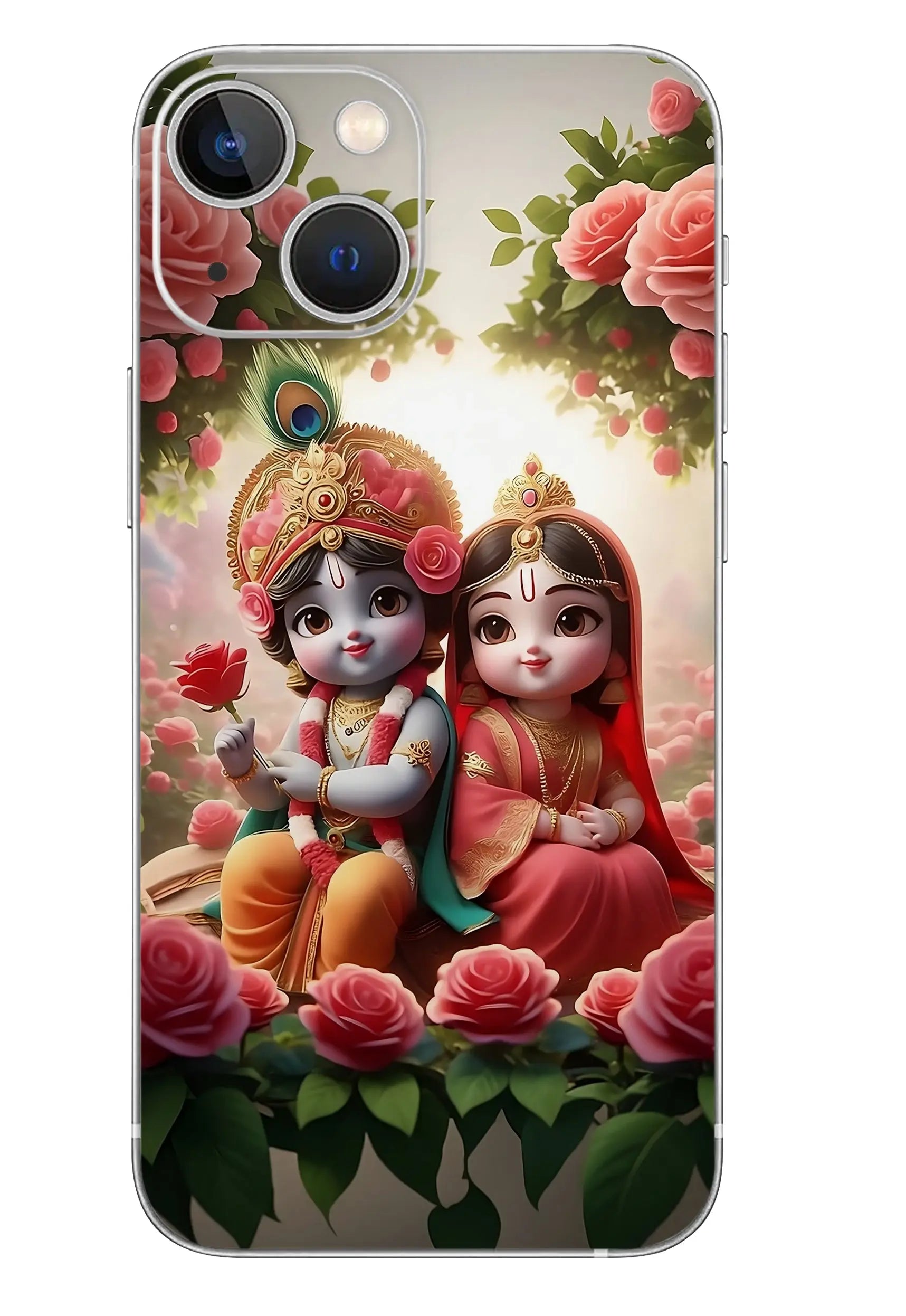 Radhe Krishna Mobile 6D Skin - WrapSnap