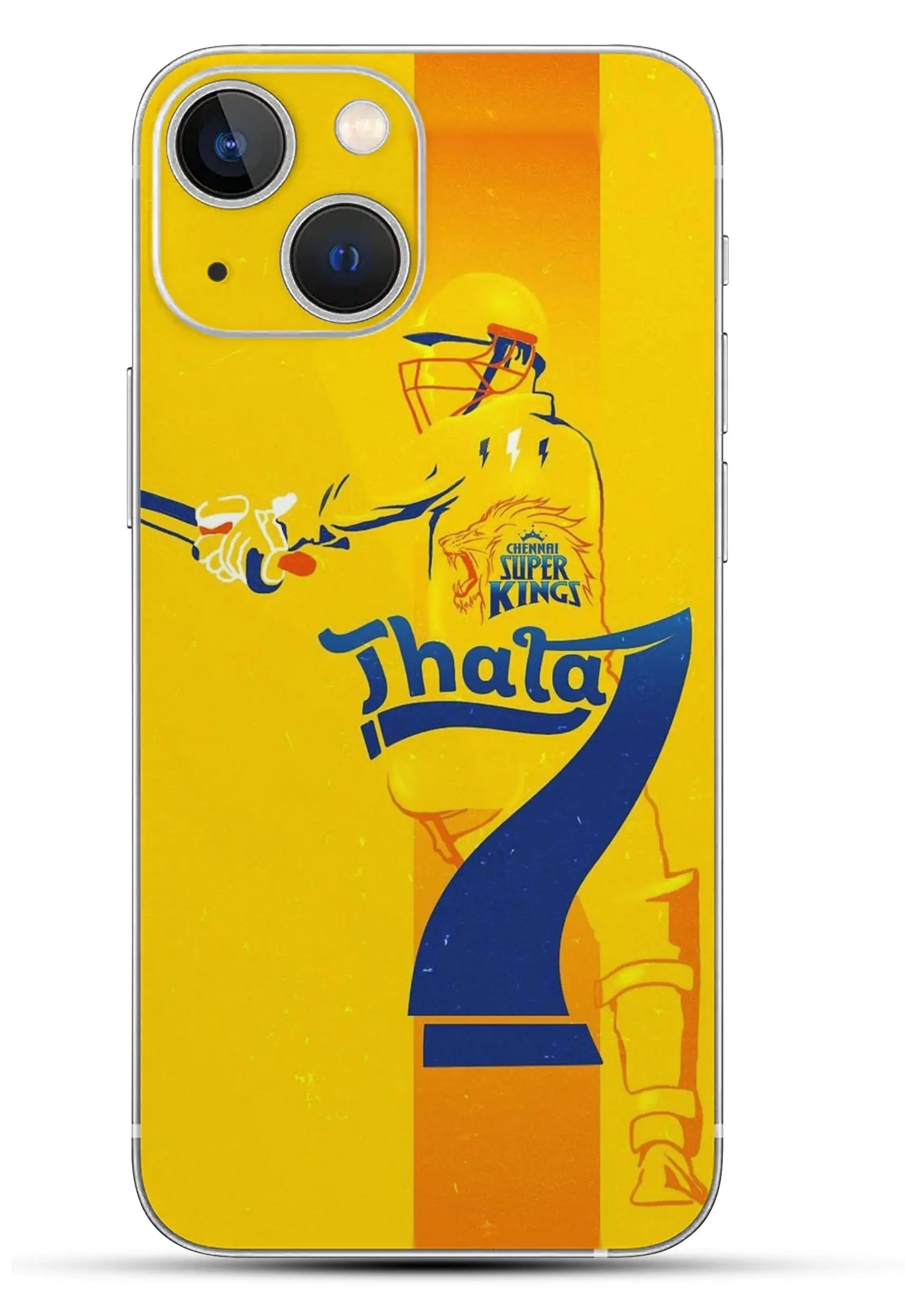 Dhoni Thala 7 Mobile 6D Skin - WrapSnap