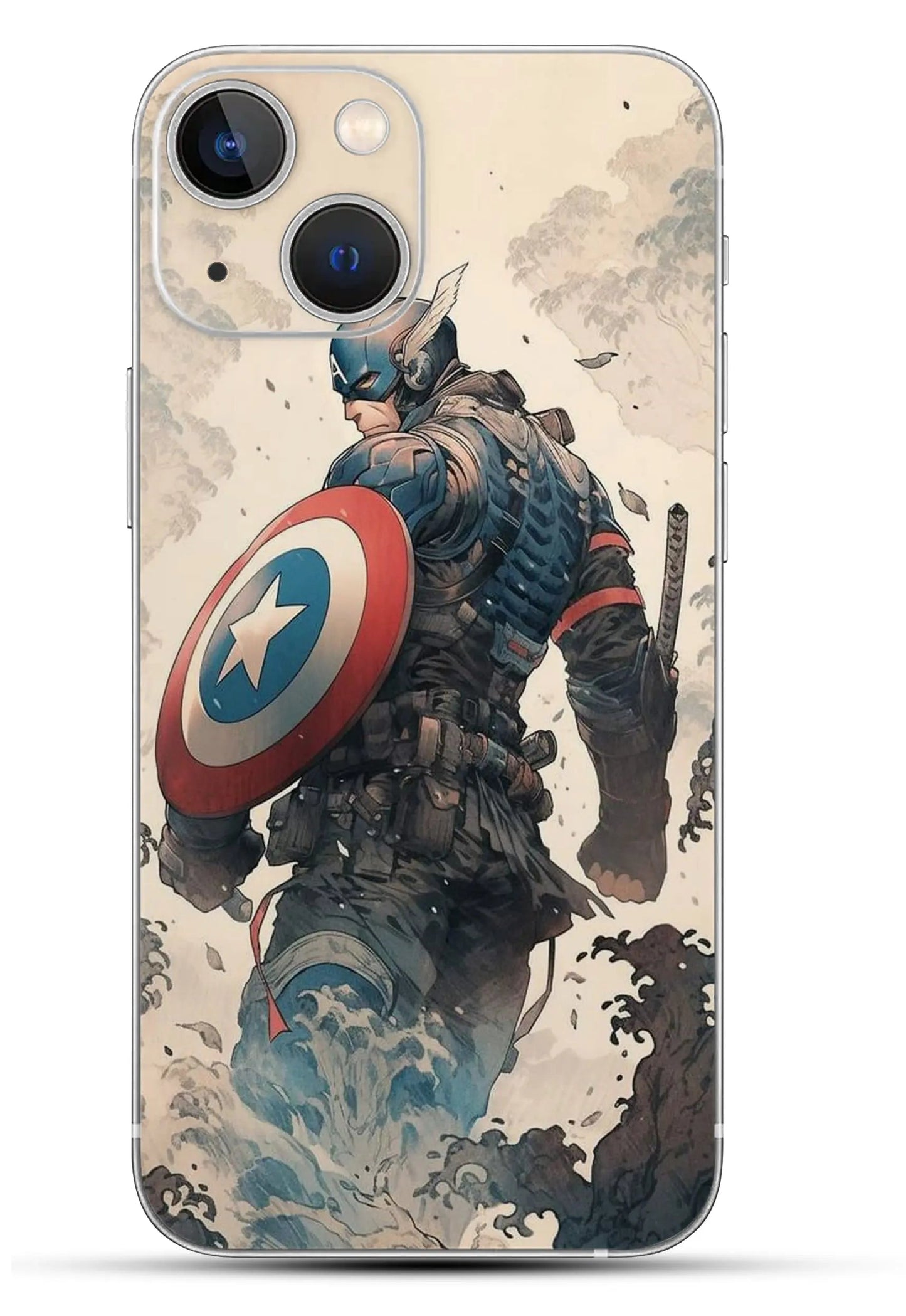 Captain America Mobile 6D Skin - WrapSnap
