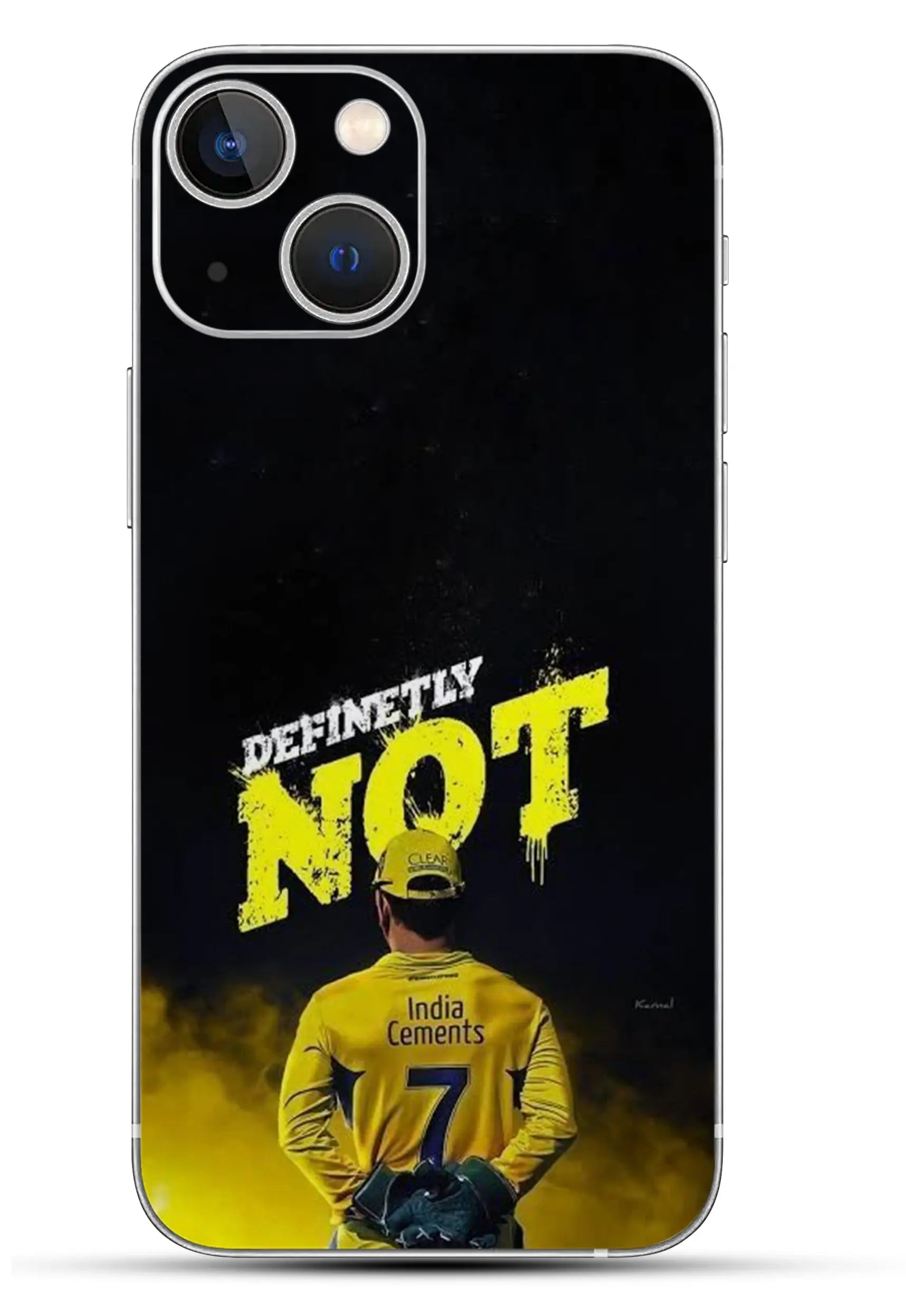 Dhoni Mobile 6D Skin - WrapSnap