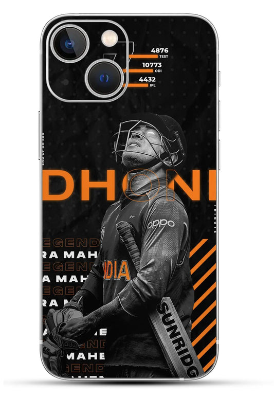Dhoni Mobile 6D Skin - WrapSnap