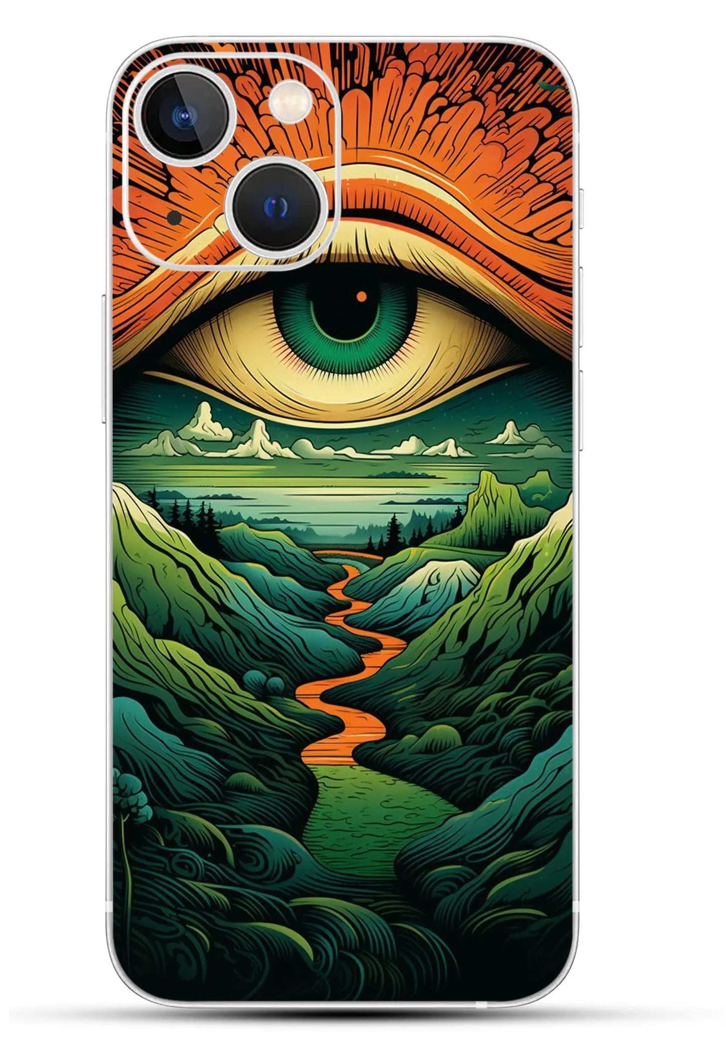 Painting of an EYE Mobile 6D Skin - WrapSnap